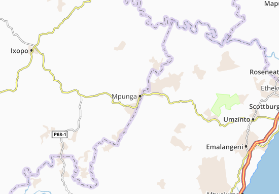 Karte Stadtplan Mpunga