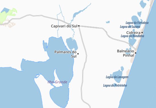 Mapa Palmares do Sul