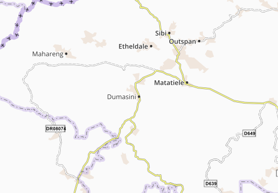 Karte Stadtplan Dumasini