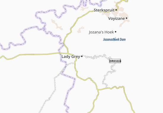 Mapa Lady Grey