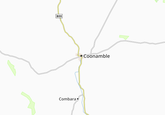 Mapa Coonamble