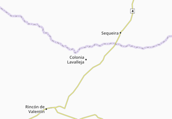 Mapa Colonia Lavalleja