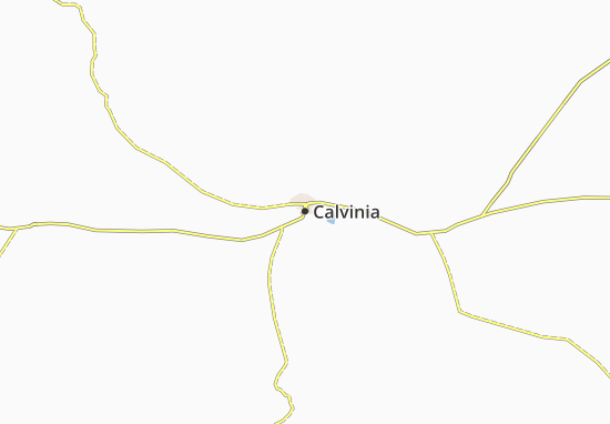 Mapa Calvinia