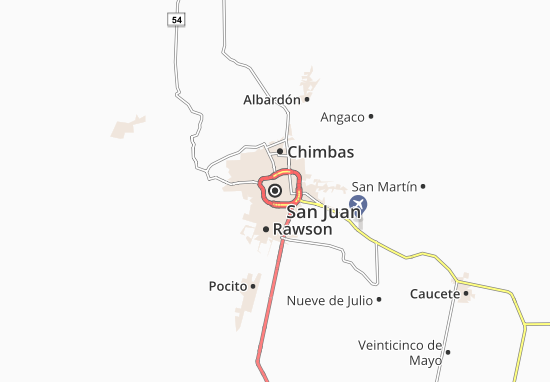 Mappe-Piantine San Juan