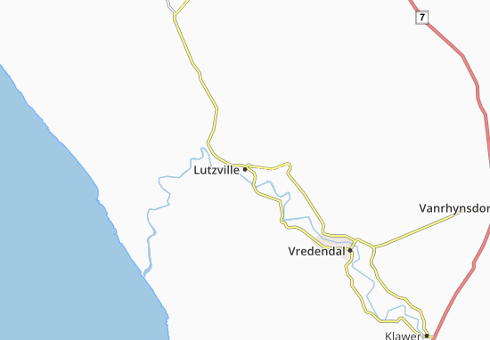 Mapa Lutzville