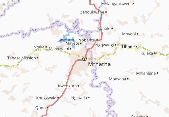 Mapa Mthatha
