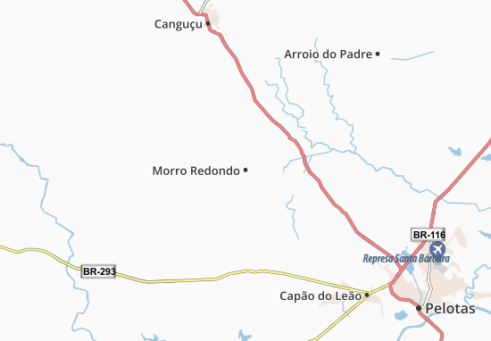 Karte Stadtplan Morro Redondo