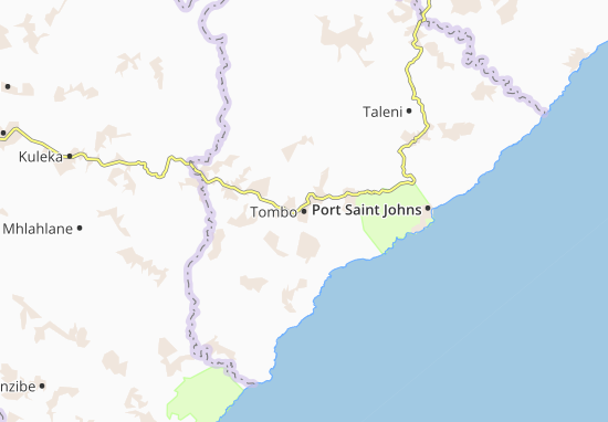 Mapa Tombo