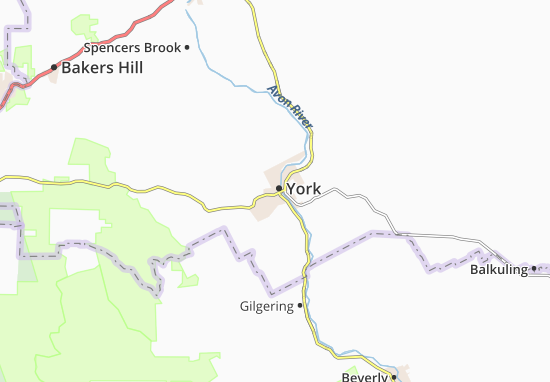 Karte Stadtplan York