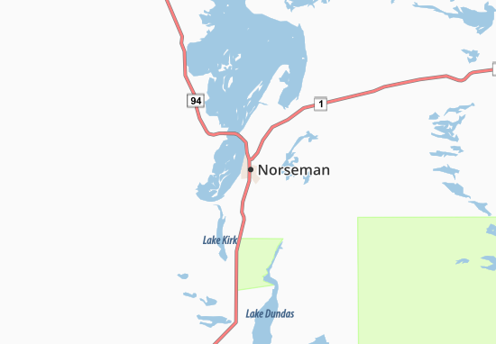 Mapa Norseman