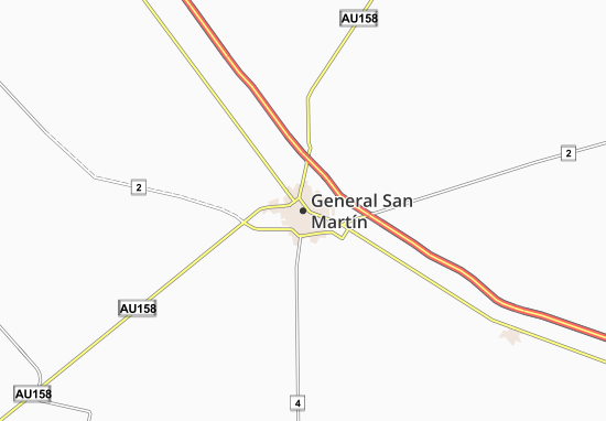 Mapa General San Martín
