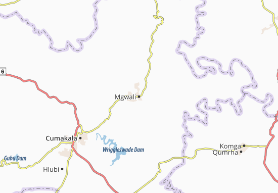 Mapa Mgwali