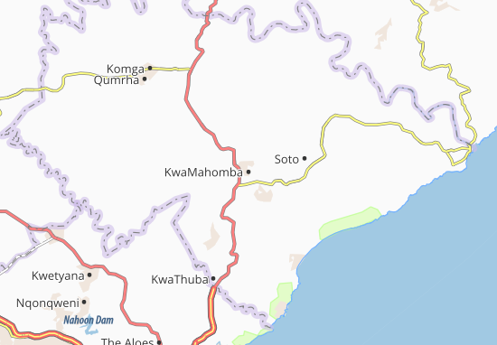 Mapa KwaMahomba