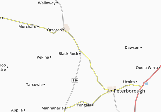 Mapa Black Rock