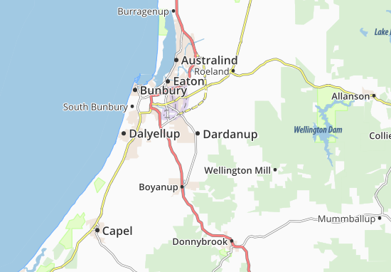 Dardanup Map