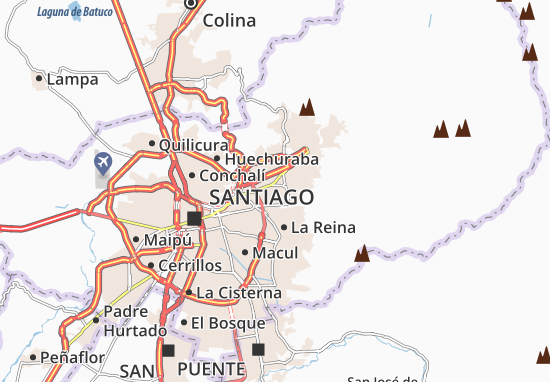 Mapa Las Condes