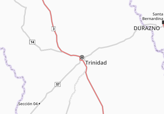 Mapa Trinidad
