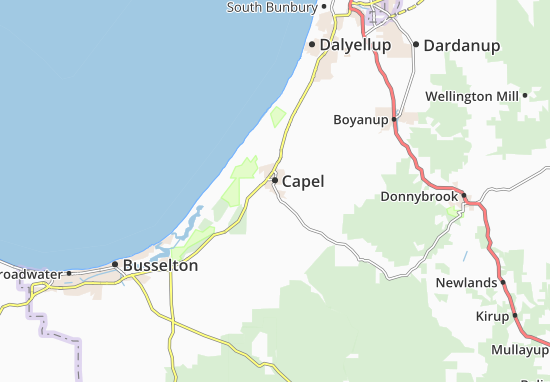 Mapa Capel