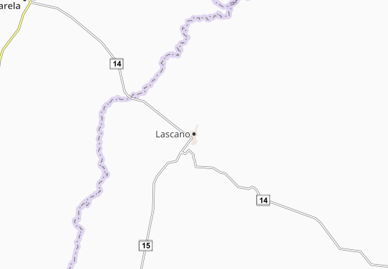 Mapa Lascano