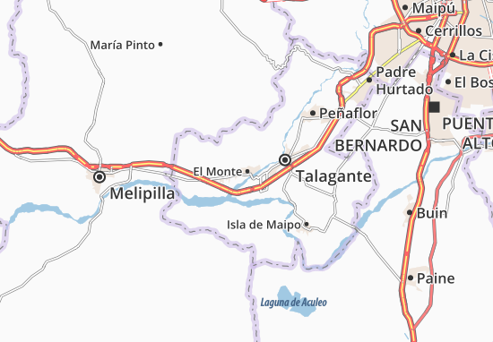 Karte Stadtplan El Monte