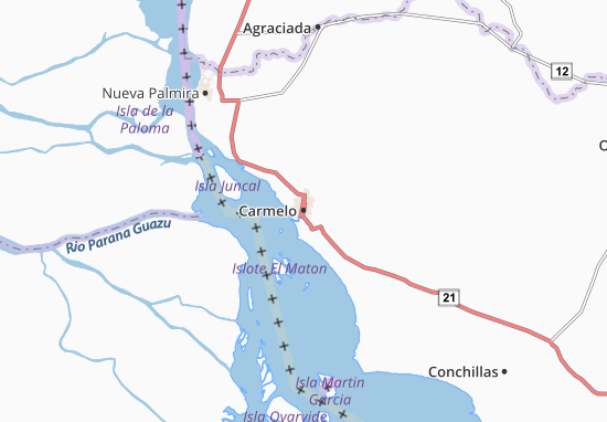 Mapa Carmelo