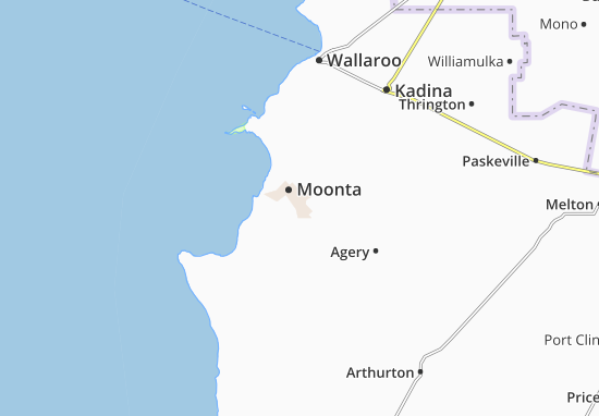 Mapa Yelta