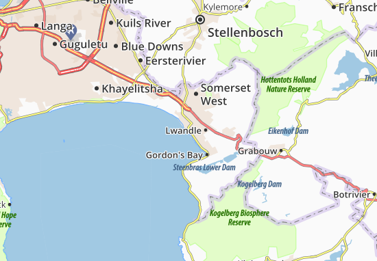 Mapa Van Ryneveld