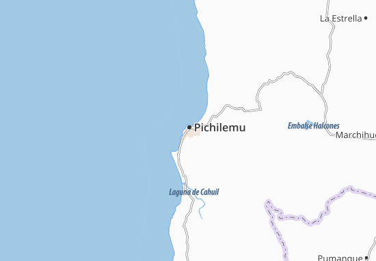 Mapa Pichilemu