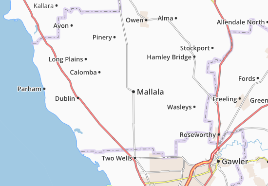 Carte-Plan Mallala