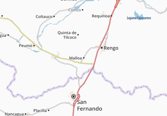 Mapa Malloa