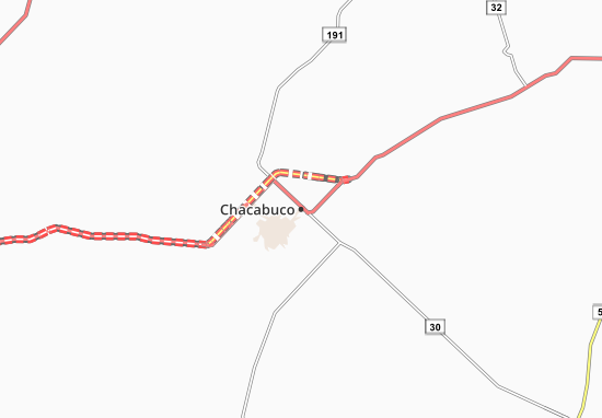 Mapa Chacabuco
