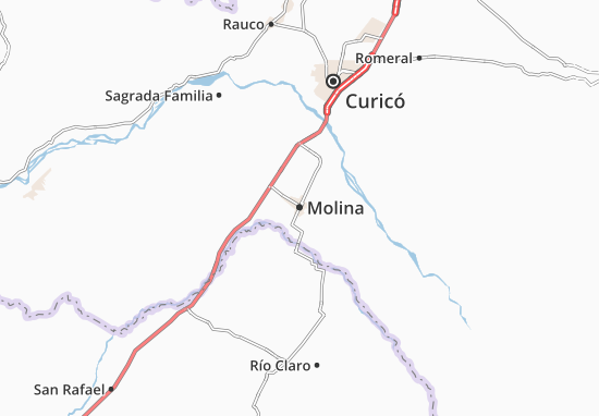 Karte Stadtplan Molina