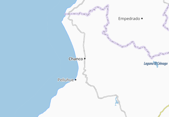 Kaart Plattegrond Chanco