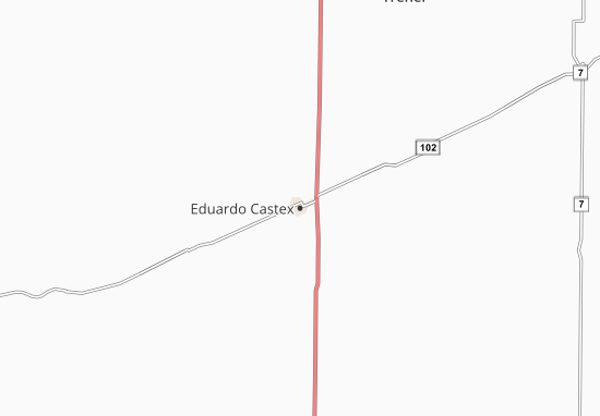 Mapa Eduardo Castex