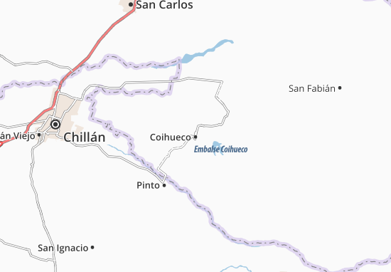 Mapa Coihueco