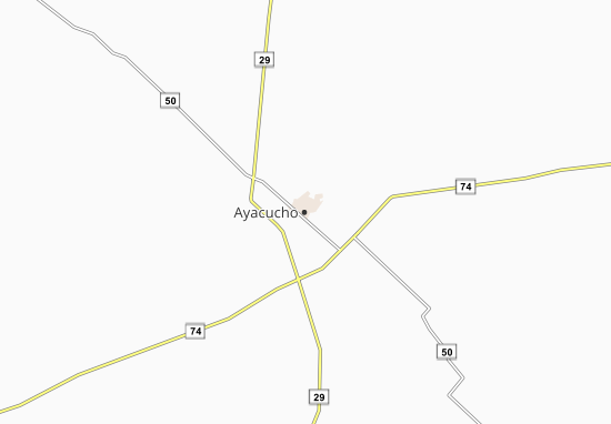 Mapa Ayacucho