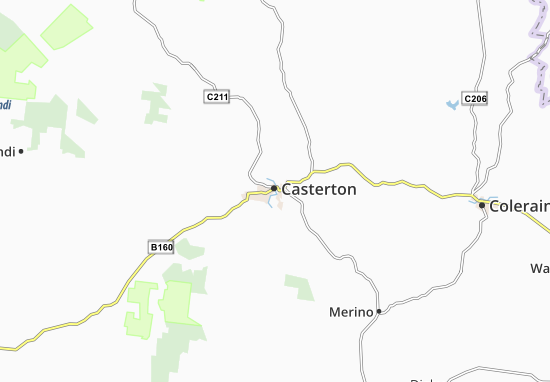 Casterton Map