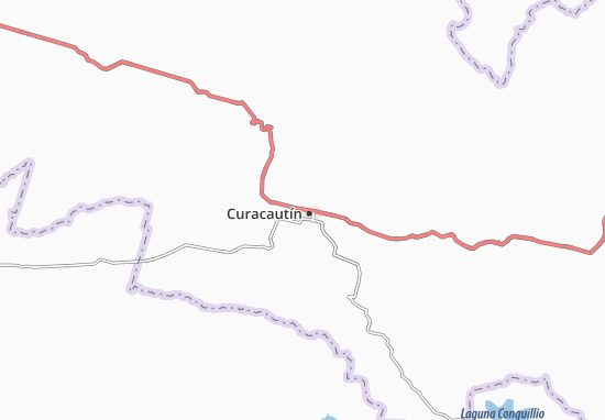 Mapa Curacautín