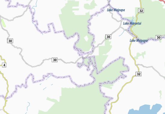 Mapa Barryville