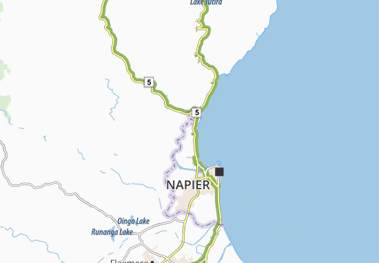 Karte Stadtplan Bay View