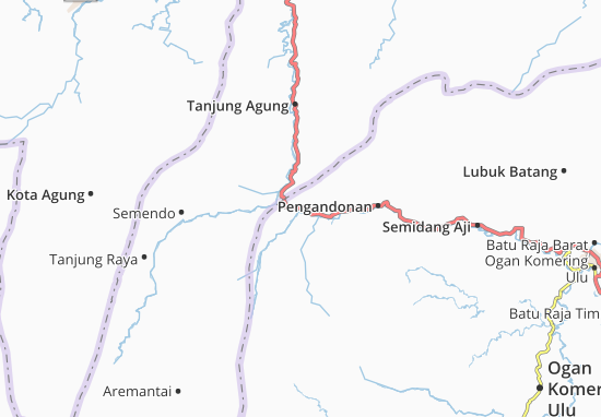 Mapa Ulu Ogan