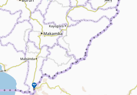 Mapa Kibara