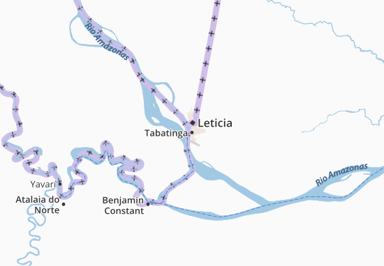 Mapa Tabatinga
