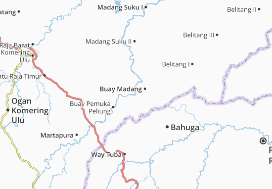 Karte Stadtplan Buay Madang