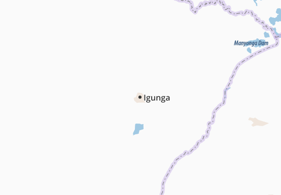 Mapa Igunga