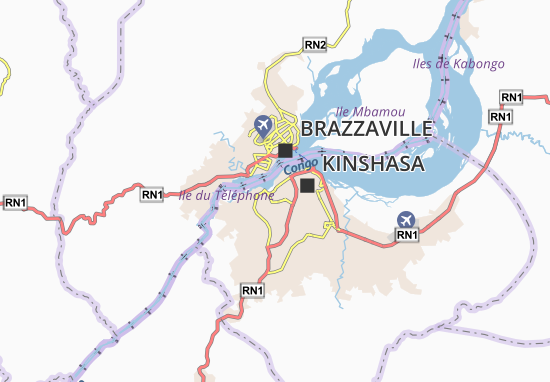 Mapa Kintambo