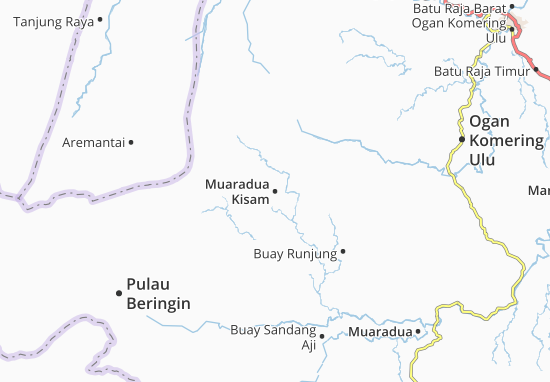 Muaradua Kisam Map
