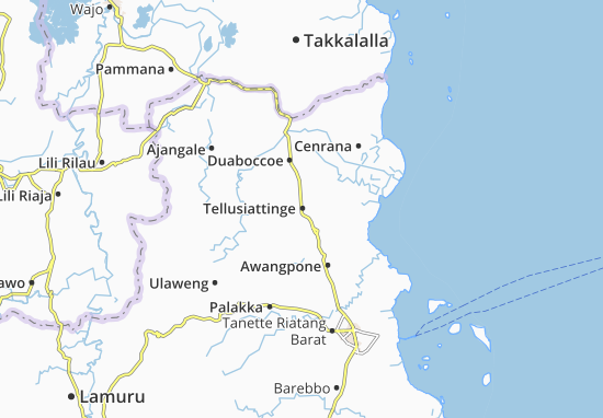 Mapa Tellusiattinge