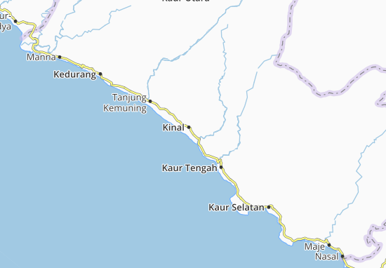 Karte Stadtplan Kinal