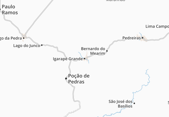 Mapa Igarapé Grande